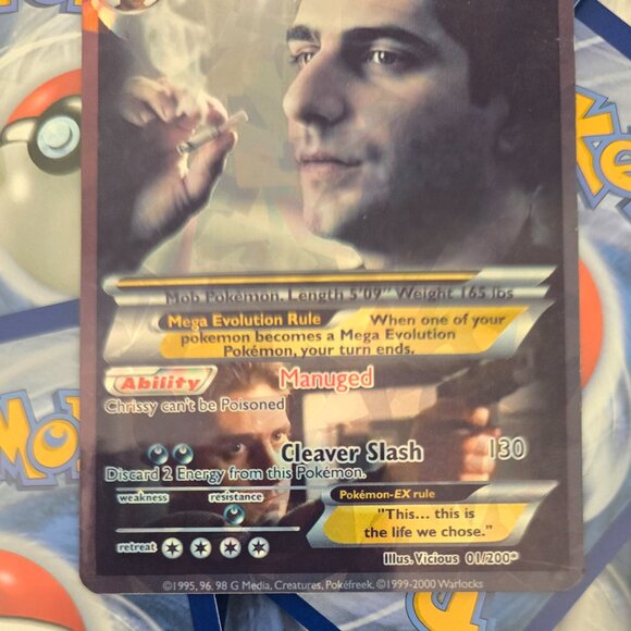 Christopher Pokemon Card - The Sopranos - Picture 3 of 9